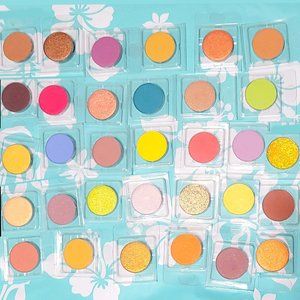 ColourPop Pressed Powder Lot Eyeshadow Singles for Custom Palette Metallic Matte